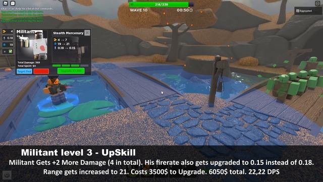 [Militant REWORK] Militant Review || Tower Defense Simulator смотреть онлайн