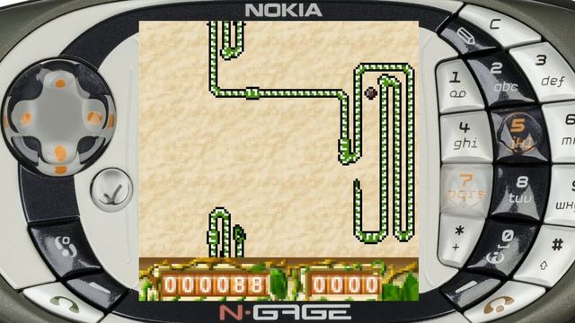 "Snake II" LEGENDARY JAVA GAME!!! (Nokia 2001 year) смотреть онлайн
