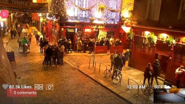 The temple bar ,Dublín ireland