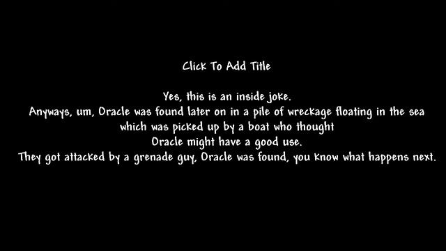 Oracle’s Origin Story Finale (Read Desc :/) смотреть онлайн