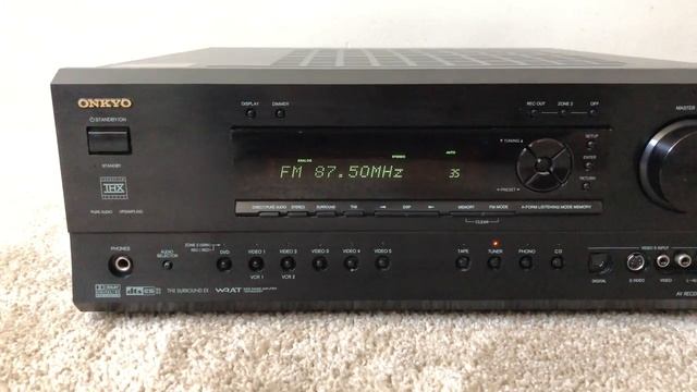 How to Factory Reset Onkyo TX-SR800 7.1 Home Theater Surround Receiver смотреть онлайн