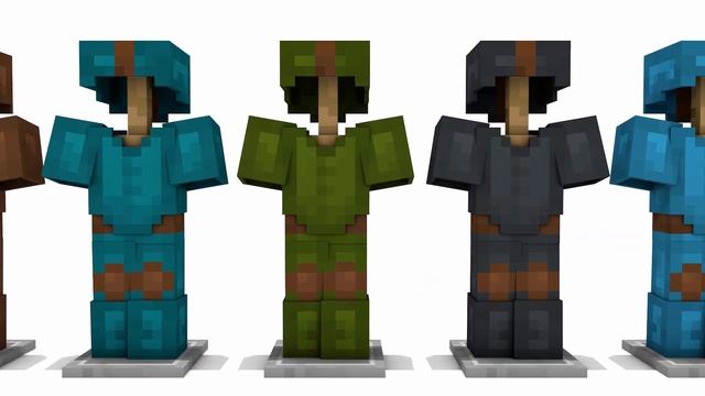 Minecraft Armour Model Pack - Cinema 4D смотреть онлайн