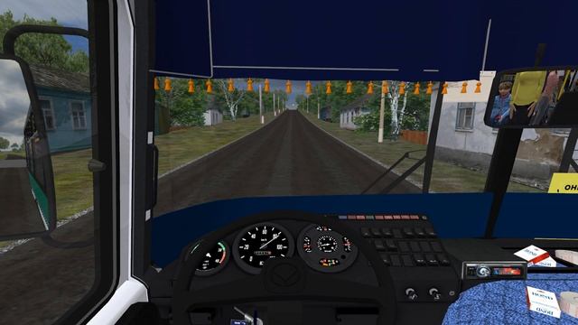 Omsi 2 Обзор старой модели автобуса ПАЗ 3205 по самому длинному маршруту Русской Глубинки смотреть онлайн