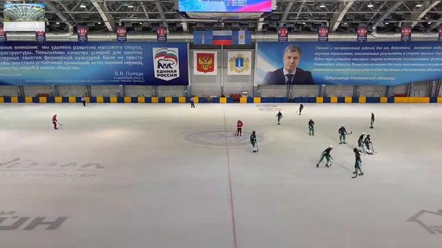финал Первенства России по хоккею с мячом ср мл юношей 08-09 Сибскана - ССМ 2 тайм_награждение смотреть онлайн