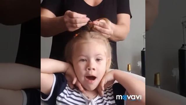 Детская причёска #2. смотреть онлайн