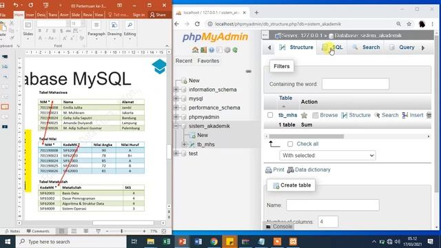 Basis Data #03 | Penjelasan Lengkap DBMS & Cara Mudah Membuat Database dan Tabel Menggunakan MYSQL смотреть онлайн