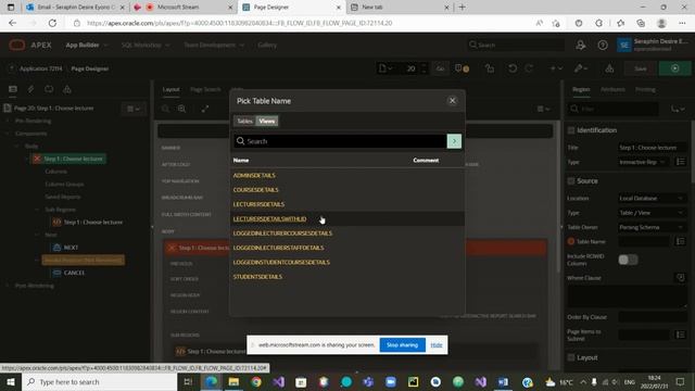 Part 2: Design wizard pages in Oracle Apex (C25) смотреть онлайн
