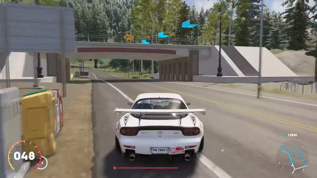 Street Drifting Mazda RX-7 The Crew 2 смотреть онлайн