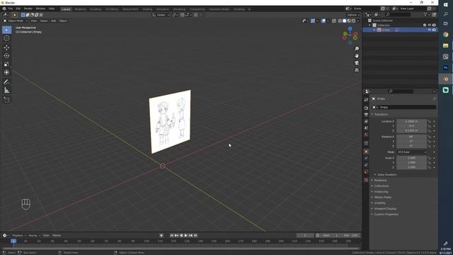 2. Blender 3.0 Character Modeling Tutorial - Reference S смотреть онлайн