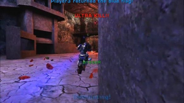 UT2004 3X holy shit kills + monster kill + ludicrous kill in 1 minute