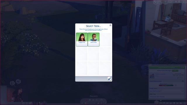 How To Go To School (High School Years Tutorial) - The Sims 4 смотреть онлайн