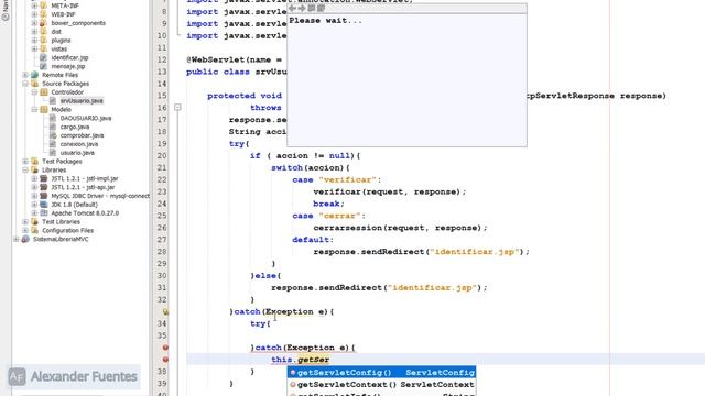 Login con JSP (JAVA WEB - MYSQL) con MVC y roles para Administrador y Vendedor - Parte 2 смотреть онлайн