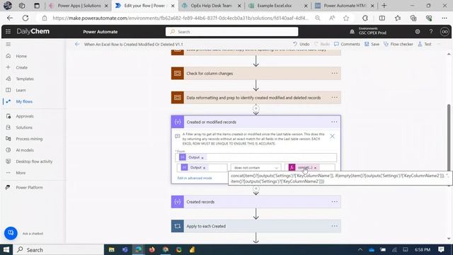When an Excel row is created, modified, or deleted смотреть онлайн