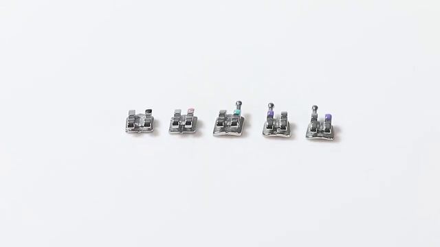AZDENT Dental Metal Brackets MIM Monoblock Mini Roth .022 Hooks 345 20pcs/Kit смотреть онлайн
