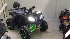 Обзор квадроцикла Motax Grizlik 200 Lux c лебедкой