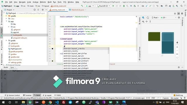 Android Studio Tutorial - Easy Flip View смотреть онлайн