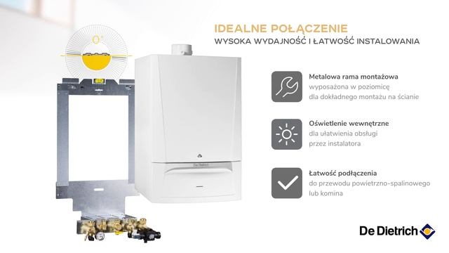 Evodens AMC - Kocioł gazowy kondensacyjny De Dietrich смотреть онлайн