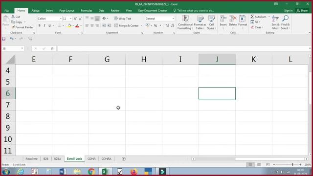 Scroll Lock in Excel | Scroll lock key on laptop | Turn off scroll lock | Turn on scroll lock смотреть онлайн