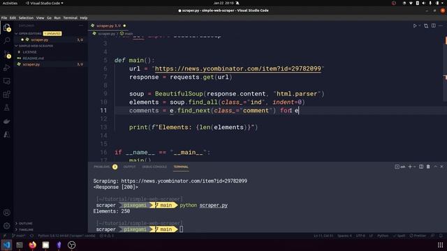 Python Web Scraping Tutorial • Step by Step Beginner's Guide смотреть онлайн