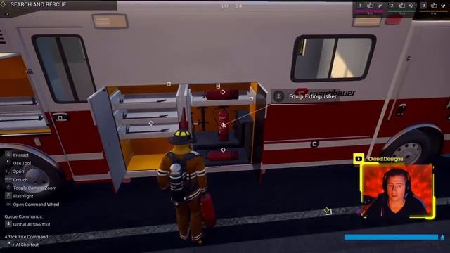? Saving Lives, Homes, and Kitty Cats - Firefighting Simulator - The Squad Gameplay смотреть онлайн