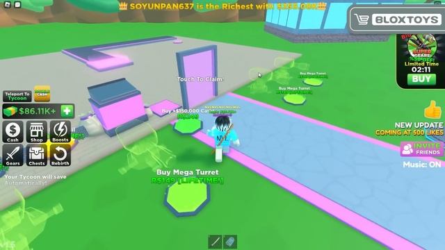 အိမ်သာခေါင်းထုတ်လုပ်တဲ့စက်ရုံကြီး | Skibidi Toilet Tycoon Roblox смотреть онлайн
