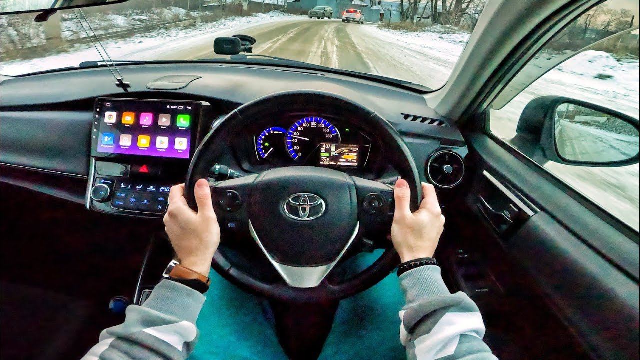 2018 Toyota Corolla Fielder 1.5 Hybrid - ТЕСТ-ДРАЙВ ОТ ПЕРВОГО ЛИЦА смотреть онлайн