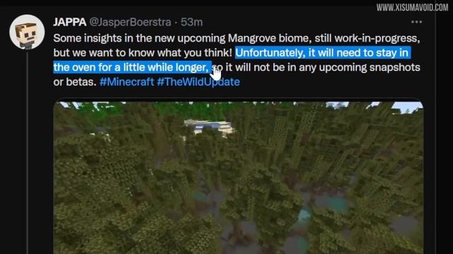 Minecraft 1.18.2 Pre-Release 2 - Mangrove Biome Preview! смотреть онлайн
