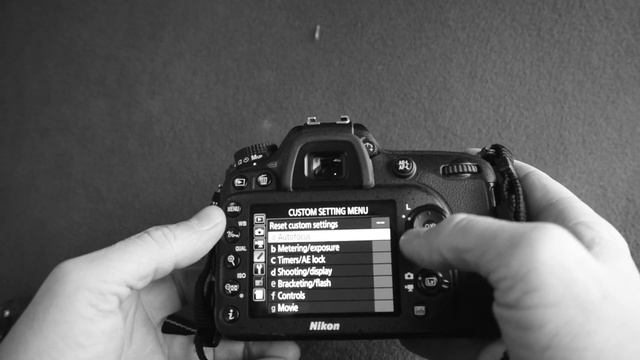 How to take black and white photos on Nikon D7200 смотреть онлайн