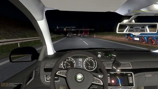 Опасные обгоны на Дороге Дураков в Euro Truck Simulator 2  ETS2MP  TruckersMP  Overtaking