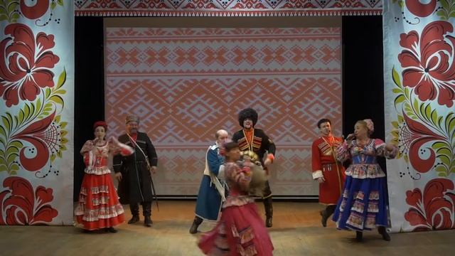 Казачий Ансамбль Живая Русь Бежит речка смотреть онлайн