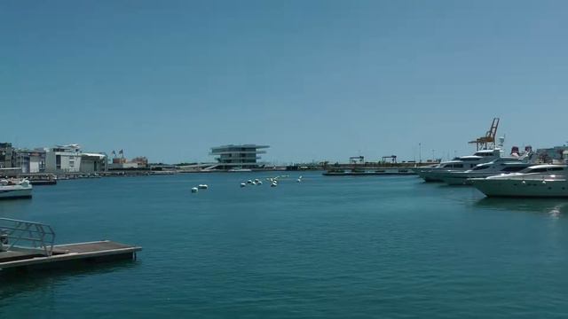 Пристанище за лодки в Валенсия, Испания смотреть онлайн