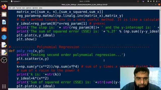 MnS | Week 9 | Part 2 | Python | Numpy | Matplotlib | Abdul Mannan | Lecture смотреть онлайн