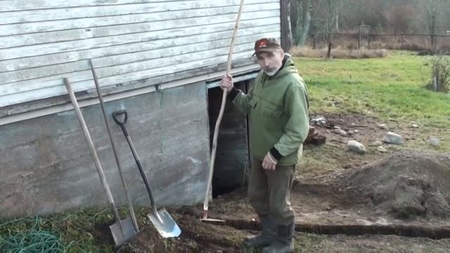 Как легко вырыть траншею под трубы или кабель.