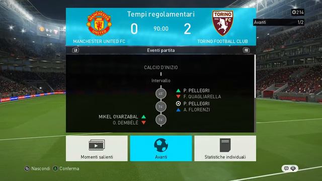 2018 05 28 23 56 06 Manchester United 0 2 Torino смотреть онлайн
