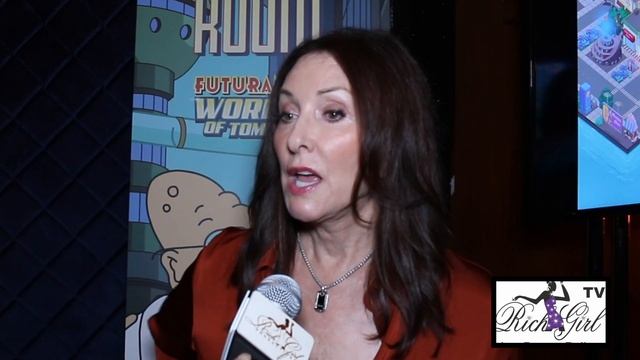 Voice Over Actor Tress Macneille of Futurama Worlds of Tomorrow At Event Launch смотреть онлайн