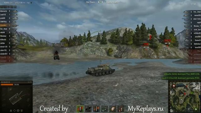 WOT: Mauntain Pass - SU-85 смотреть онлайн