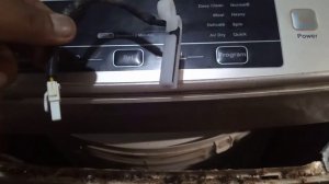 Haier washing machine automatic error code E 2