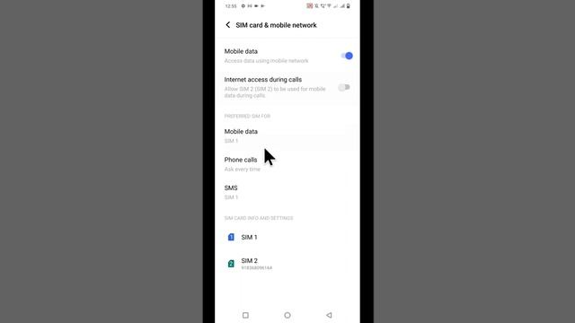 Vivo Sim Setting | Dual Sim Settings | Vivo Dual Sim Settings | 2 Sim Card Settings смотреть онлайн