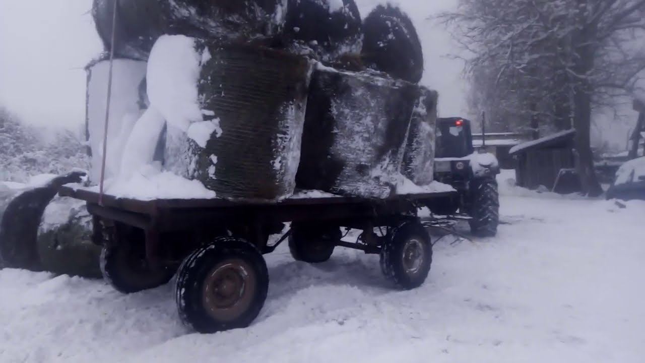 Как ИГРИК Застрял в поле с сеном на МТЗ 80! смотреть онлайн