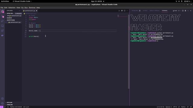 Class , Object , Attribute OOP (PYTHON) смотреть онлайн