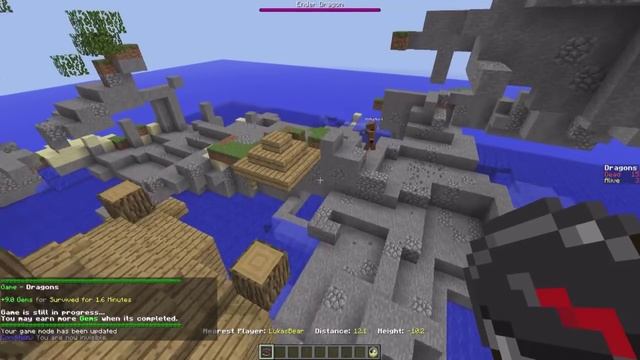 БИТВА С ДРАКОНАМИ в Minecraft - Мини-Игры смотреть онлайн
