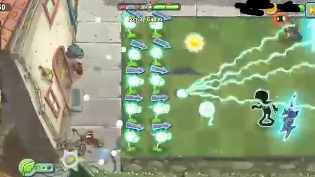 Прохождение кастомного уровня растения против зомби 2 смотреть онлайн