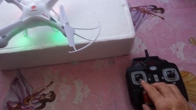 Квадрокоптер Syma X5a-1..Подготовка к запуску! смотреть онлайн
