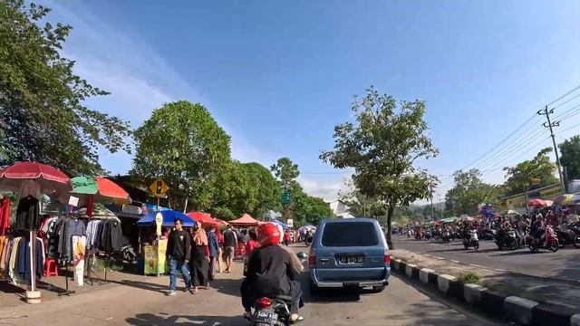 Salatiga Ringroad Sunday Morning Vario 160 CBS | Central Java 4K Virtual Ride Indonesia смотреть онлайн