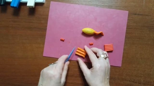 Лепка. Урок №1 - Золотая рыбка смотреть онлайн