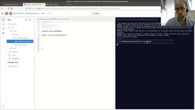 Gestión de tareas Java con repl.it смотреть онлайн