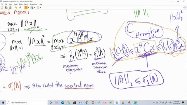 02 Matrix Norms - Spectral Radius - Gelfand Formula - Nuclear Norm смотреть онлайн