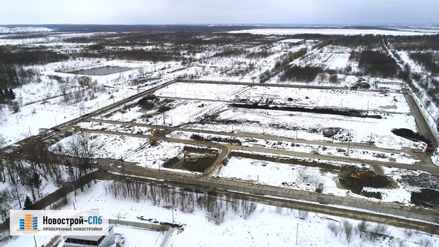 ЖК «Планетоград» (аэросъемка: 14.04.2017) смотреть онлайн