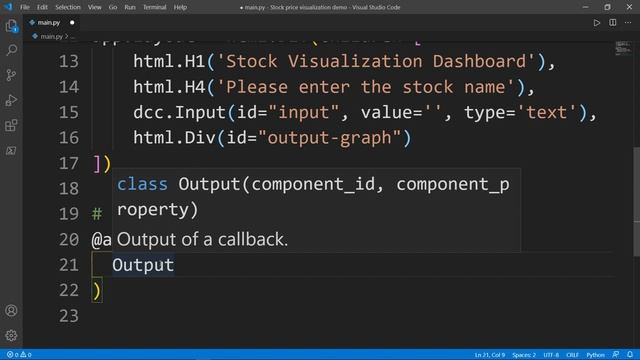 Python ML #01: How to visualize stock prices using Dash framework ? смотреть онлайн