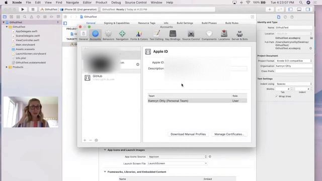 How to Link Github & Xcode + Creating & Uploading a Project смотреть онлайн